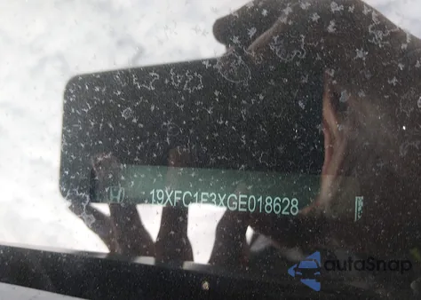 2016 Honda Civic Ex-T from USA, damaged, VIN 19XFC1F3XGE018628